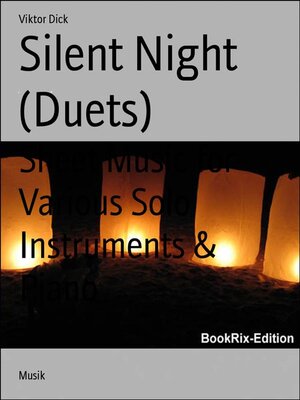 cover image of Silent Night (Duets)